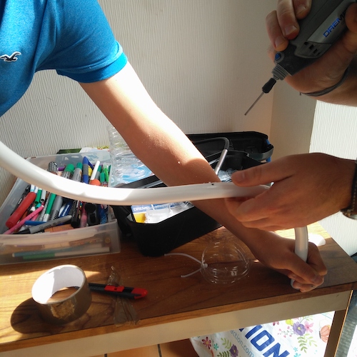 Jeunesse, arts et recyclage